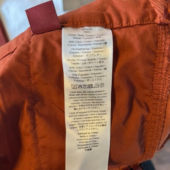 Uniqlo Rust Corduroy Pants EU XL – Soft Textured Straight Fit Casual Trousers - Picture 3 of 6